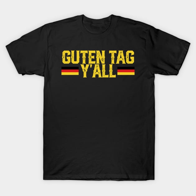 German Germany Flag T-Shirt by KAWAIITEE